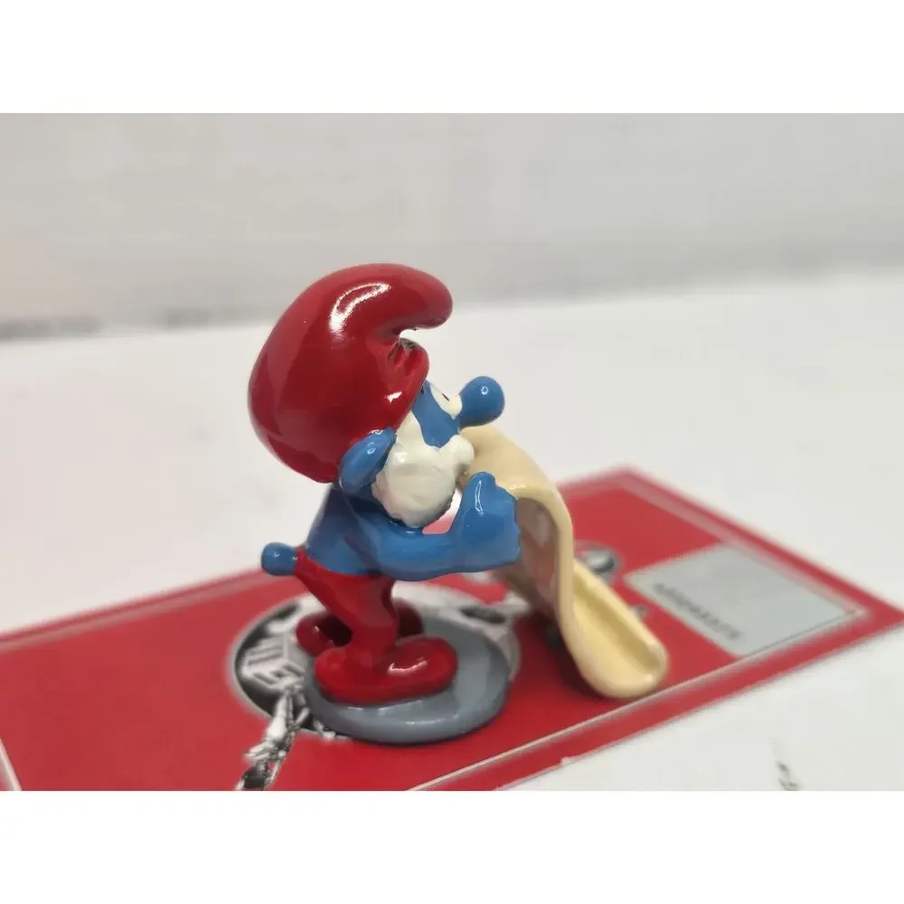 Pixi Mini, Papa Smurf parchment scroll in Box with numbered COA from France